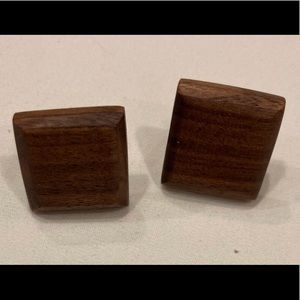 Handmade Wooden Cufflinks